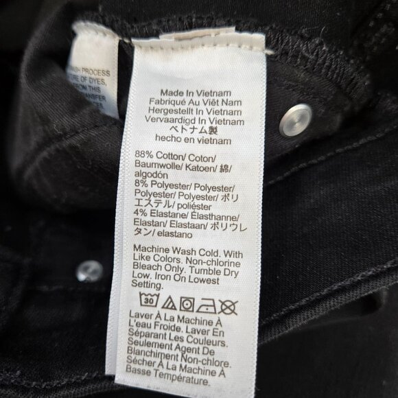 J. Crew Billie Demi Boot Cut Jeans in Black Size 27 - Picture 8 of 8